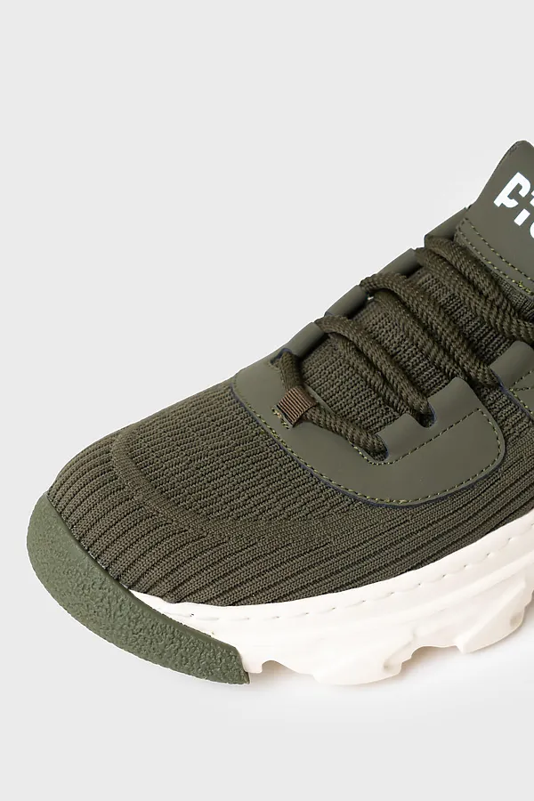 Полуботинки мужские PLAYTODAY, хаки - фото 2