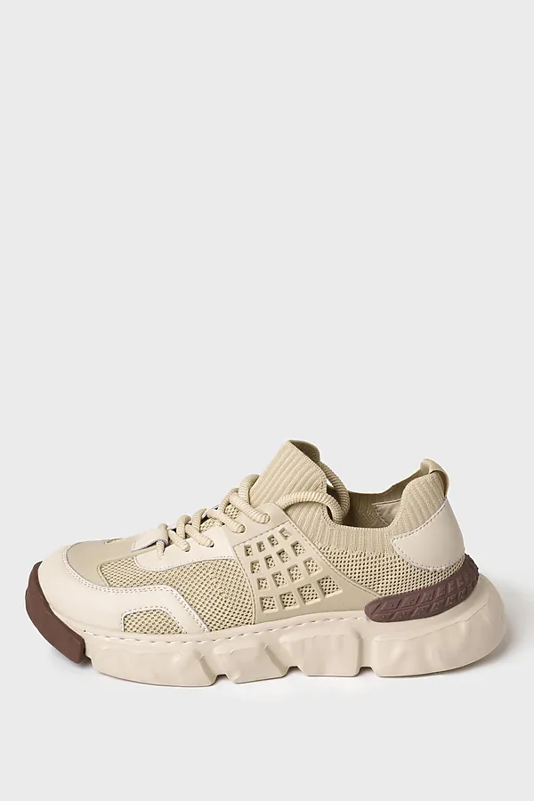 Полуботинки мужские PLAYTODAY, бежевый - фото 2