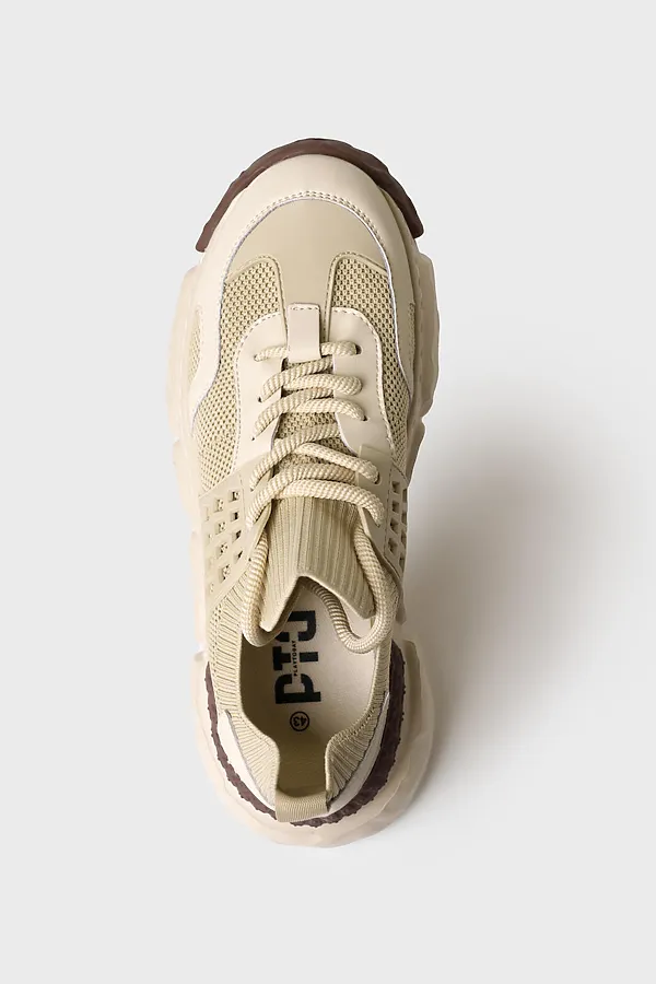 Полуботинки мужские PLAYTODAY, бежевый - фото 2