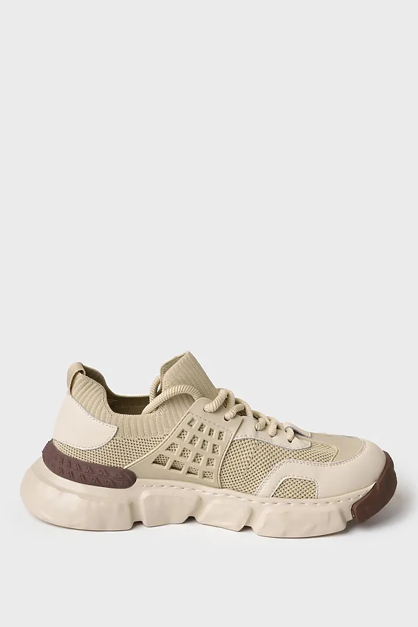 Полуботинки мужские PLAYTODAY, бежевый - фото 2