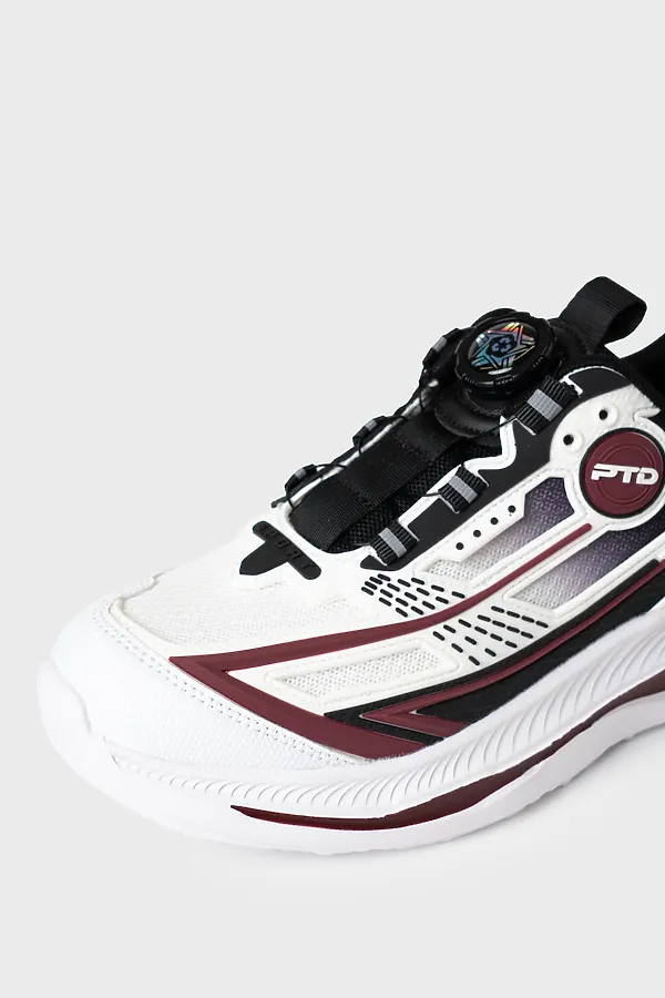 Полуботинки для мальчиков PLAYTODAY, белый,черный,красный - фото 2