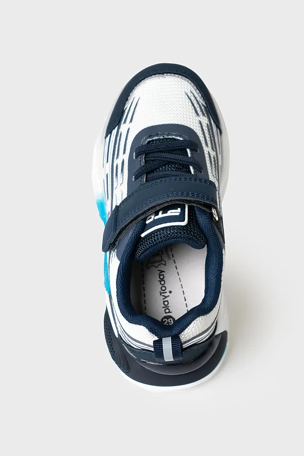 Полуботинки для мальчиков PLAYTODAY, синий - фото 2