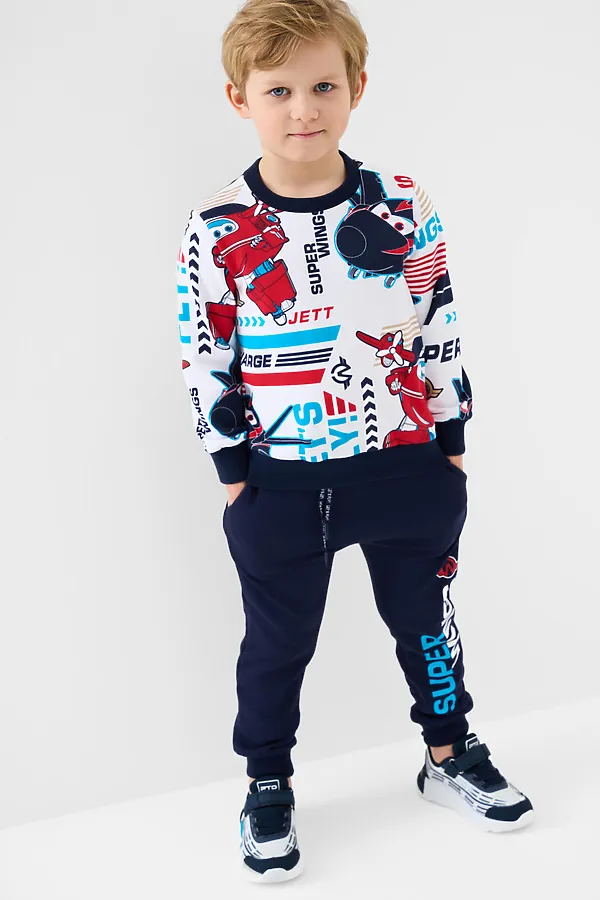 Полуботинки для мальчиков PLAYTODAY, синий - фото 2