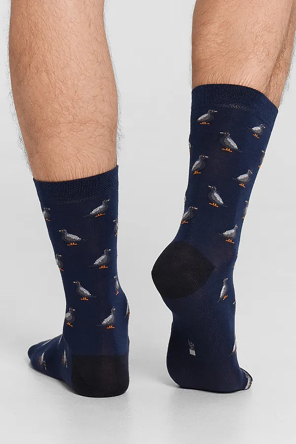 Носки мужские MARK FORMELLE, т.синий - фото 2