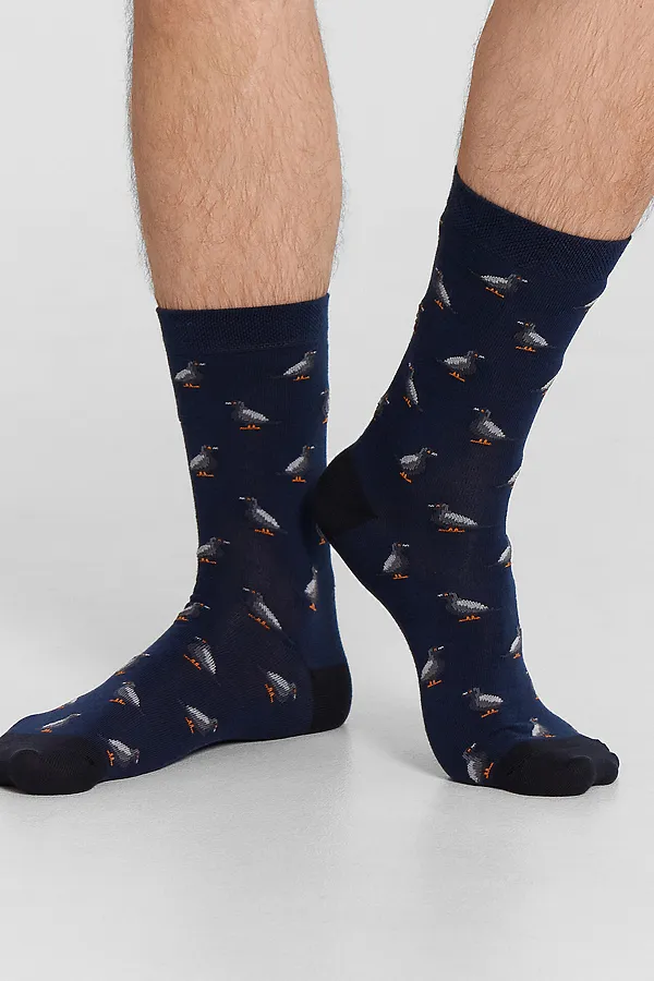 Носки мужские MARK FORMELLE, т.синий - фото 2