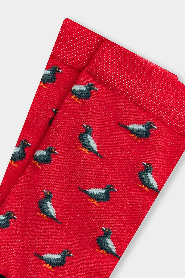 Носки мужские MARK FORMELLE, я.красный - фото 2