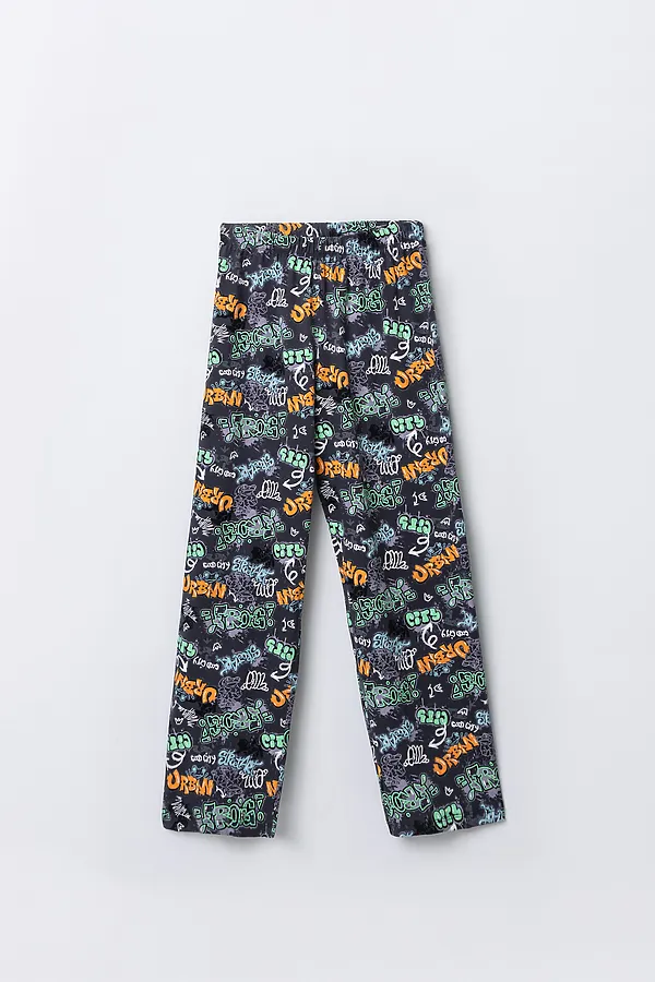 Комплект для мальчиков (джемпер, брюки) MARK FORMELLE, св.молочный +надписи на графите - фото 2