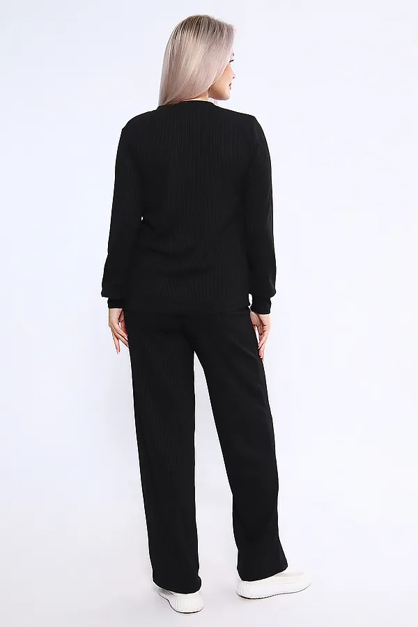Костюм с брюками 745 НАТАЛИ, черный - фото 2