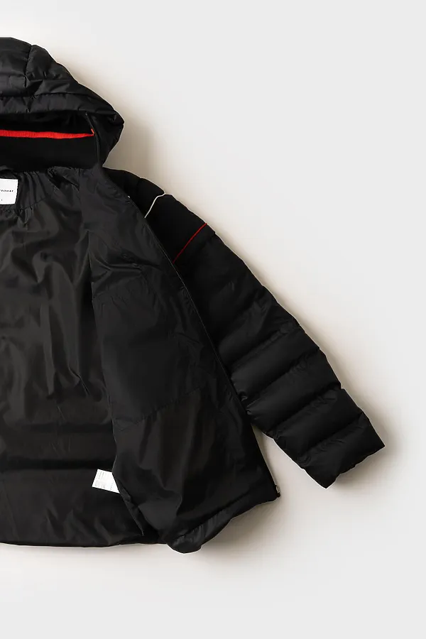 Куртка текстильная с полиуретановым покрытием для мужчин PLAYTODAY, черный - фото 2
