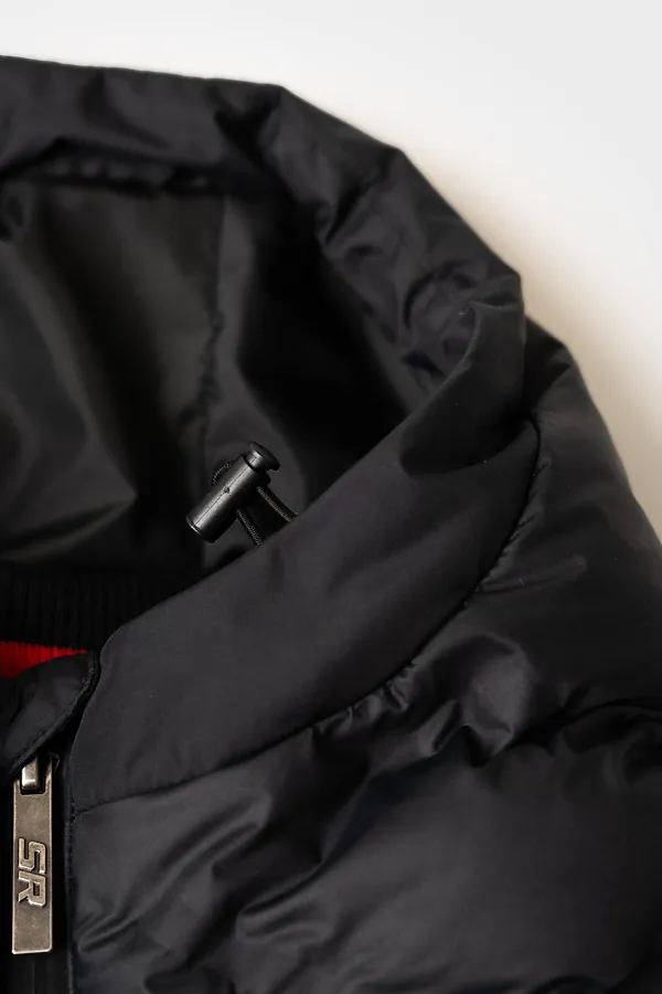 Куртка текстильная с полиуретановым покрытием для мужчин PLAYTODAY, черный - фото 2