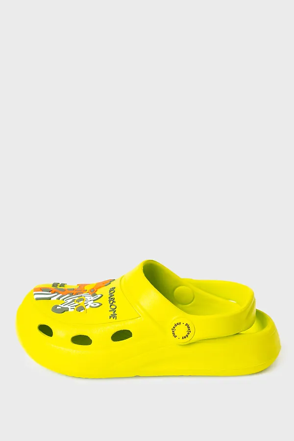 Сабо для мальчиков PLAYTODAY, светло-зеленый - фото 2