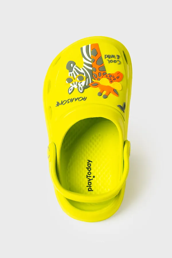 Сабо для мальчиков PLAYTODAY, светло-зеленый - фото 2