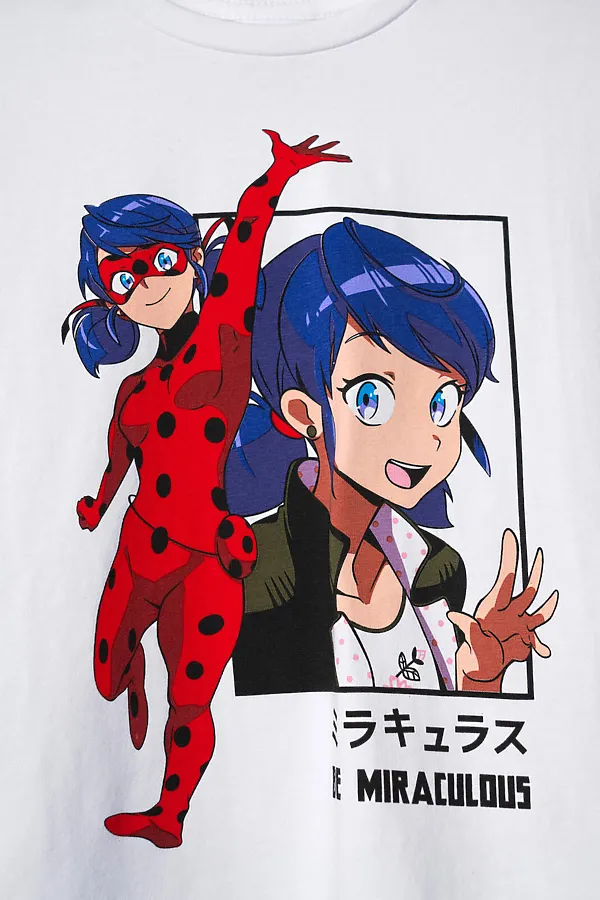 Комплект трикотажный для девочек: фуфайка (футболка), шорты PLAYTODAY, белый,красный - фото 2