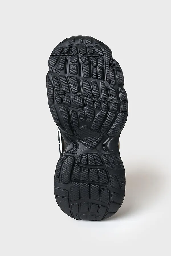 Полуботинки для девочек PLAYTODAY, черный,белый - фото 2