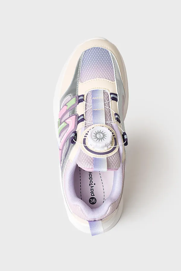 Полуботинки для девочек PLAYTODAY, разноцветный - фото 2
