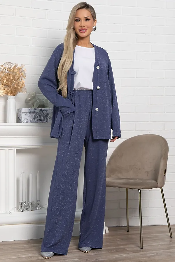 Брюки Вэлери LADY TAIGA, синие - фото 2