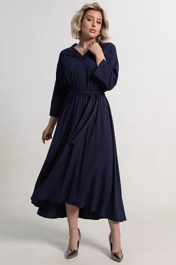 Платье Лорита LADY TAIGA, темно-синее - фото 2