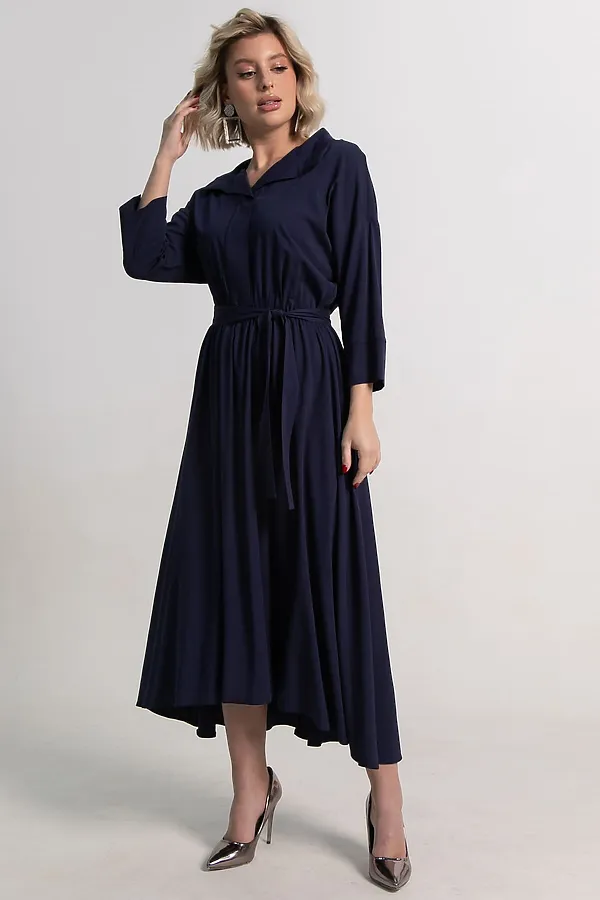 Платье Лорита LADY TAIGA, темно-синее - фото 2