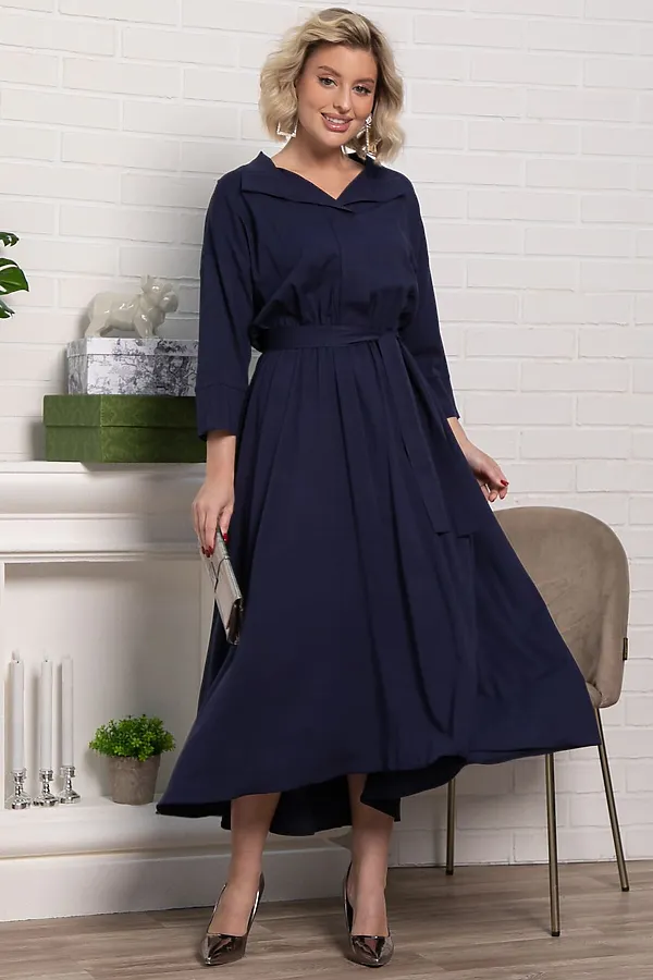 Платье Лорита LADY TAIGA, темно-синее - фото 2