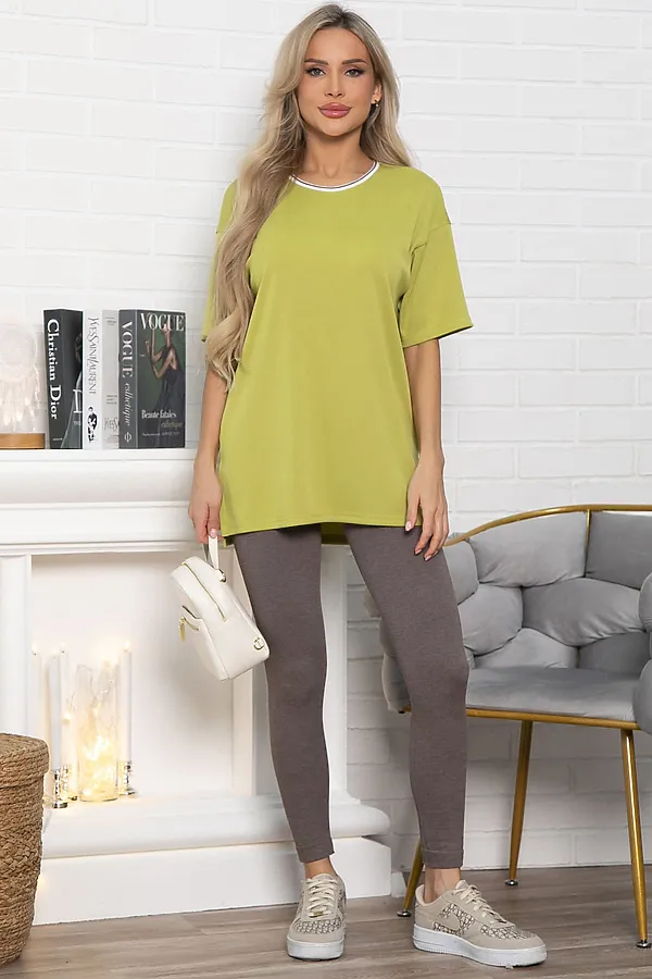 Футболка Ника LADY TAIGA, яблоко - фото 2