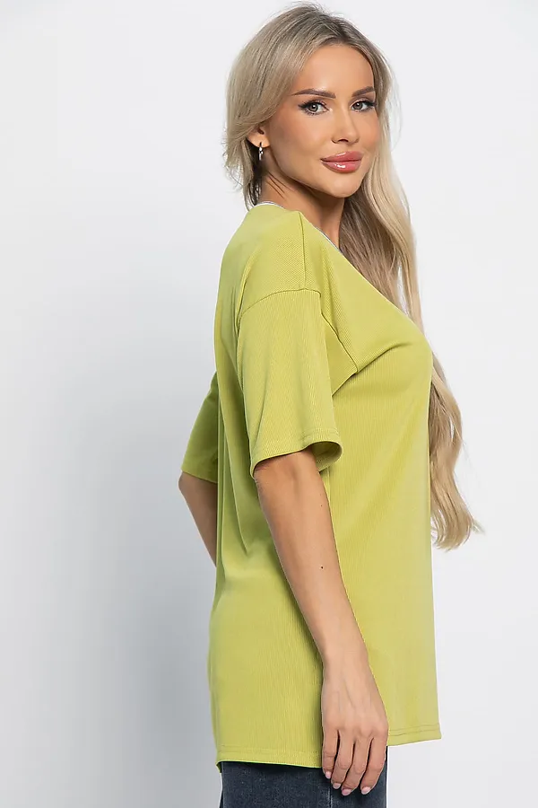 Футболка Ника LADY TAIGA, яблоко - фото 2