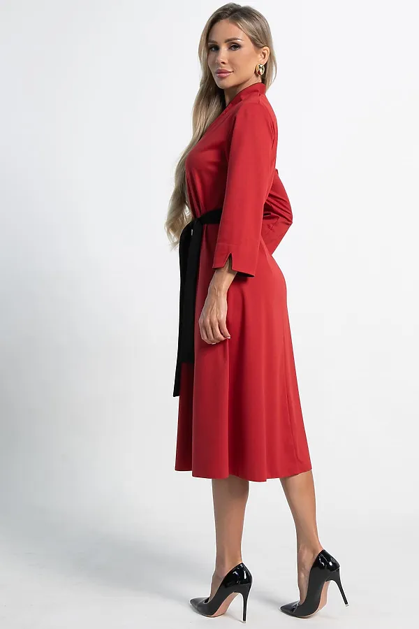 Платье Дарьяна LADY TAIGA, коралловое - фото 2