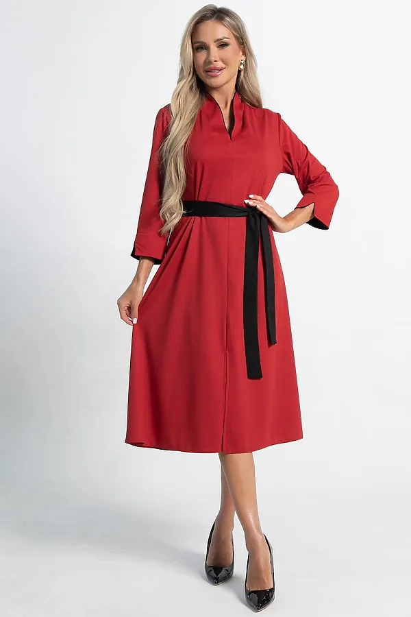 Платье Дарьяна LADY TAIGA, коралловое - фото 2