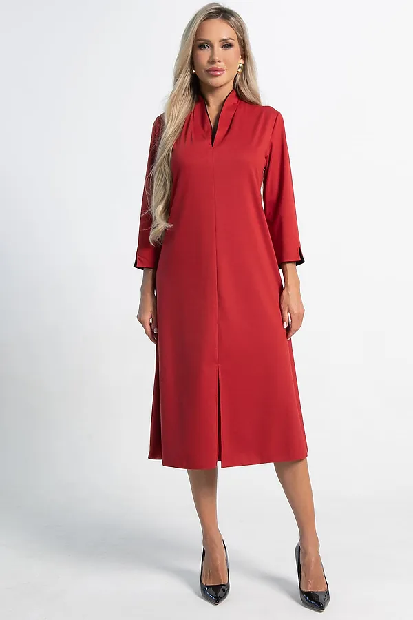 Платье Дарьяна LADY TAIGA, коралловое - фото 2