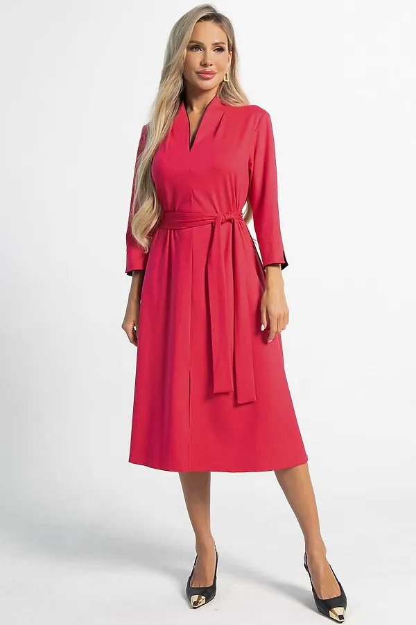 Платье Дарьяна LADY TAIGA, малиновое - фото 2