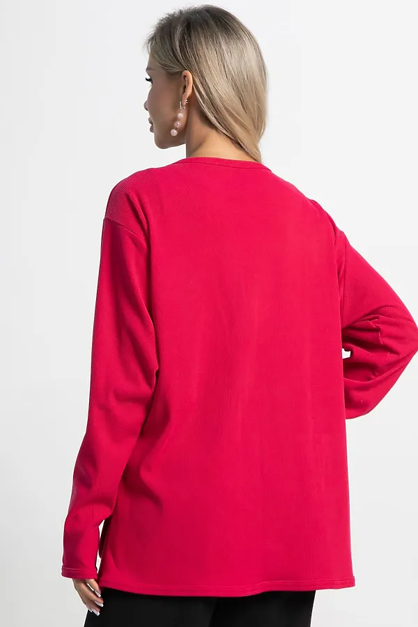 Кардиган Келли LADY TAIGA, малиновый - фото 2