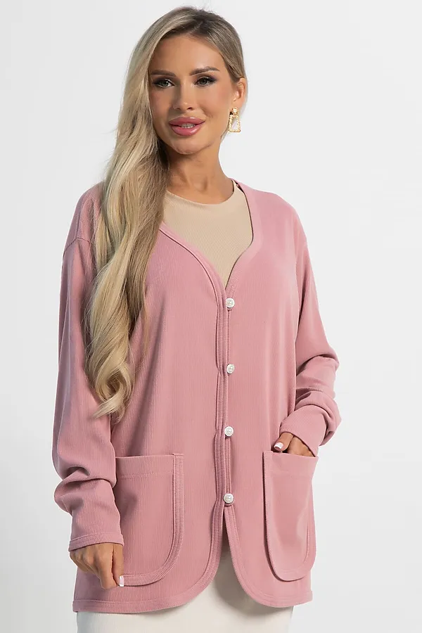 Кардиган Келли LADY TAIGA, пудра - фото 2