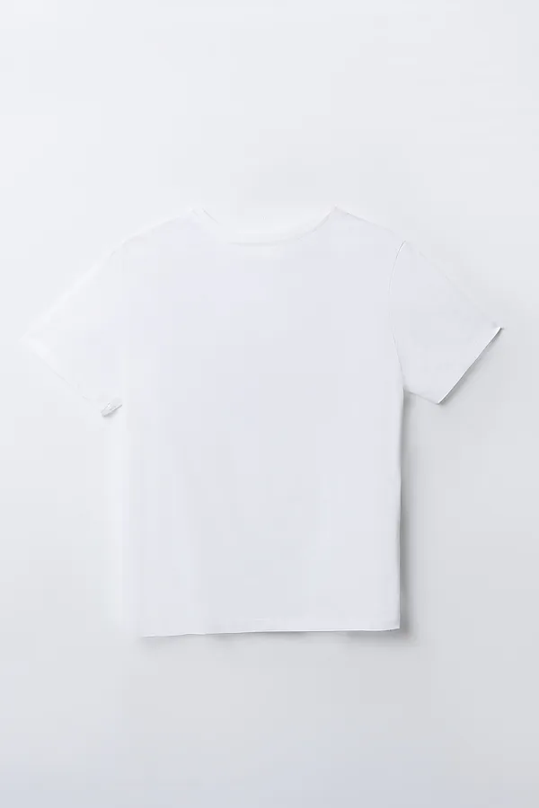 Футболка для мальчиков MARK FORMELLE, белый +печать4 - фото 2