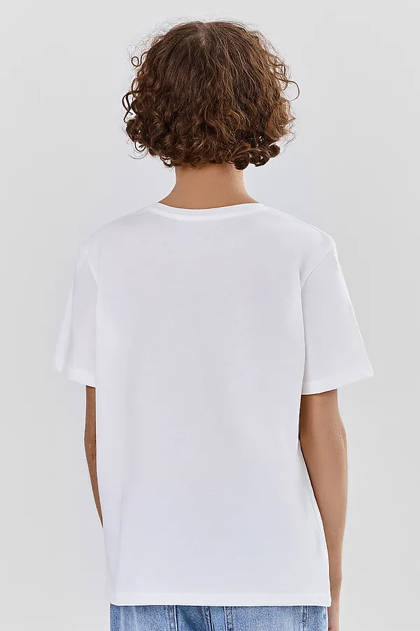 Футболка для мальчиков MARK FORMELLE, белый +печать4 - фото 2