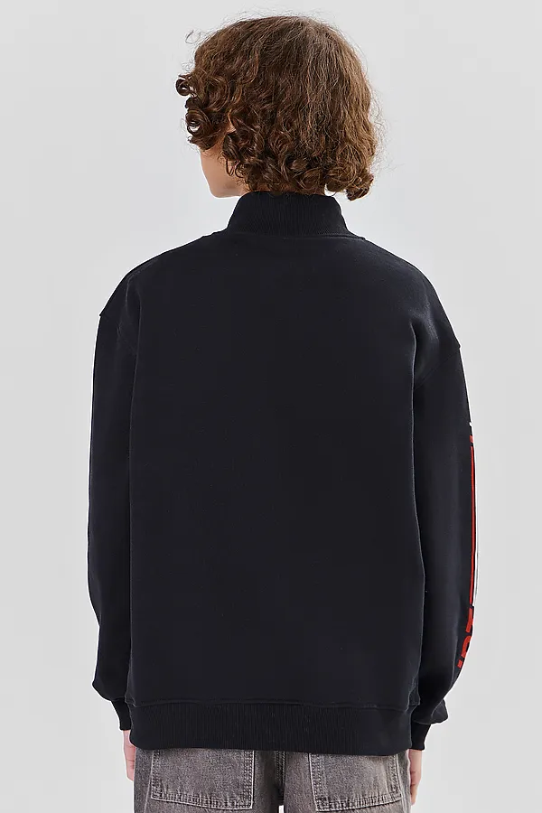 Толстовка для мальчиков MARK FORMELLE, черный +печать5 - фото 2