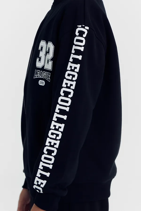 Толстовка для мальчиков MARK FORMELLE, черный +печать - фото 2