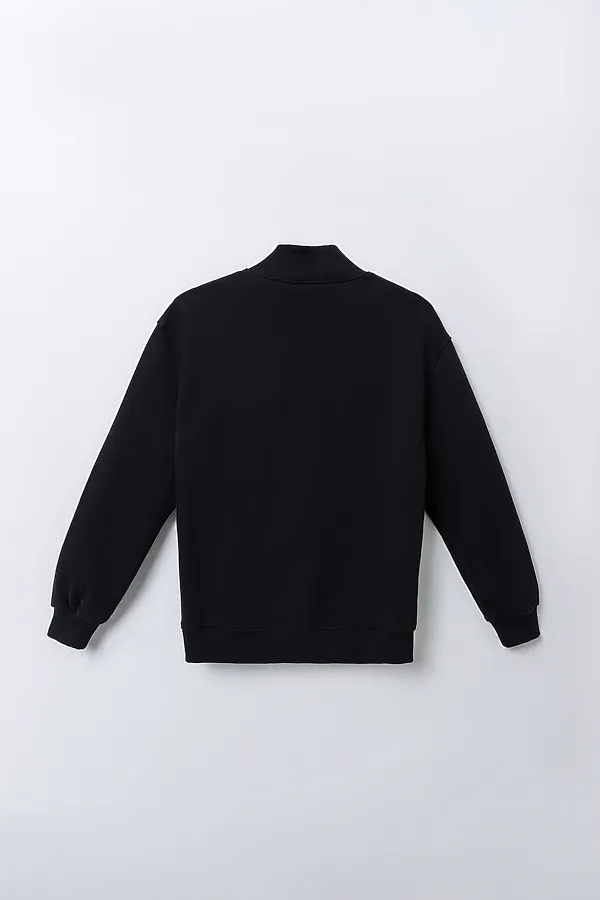 Толстовка для мальчиков MARK FORMELLE, черный +печать - фото 2