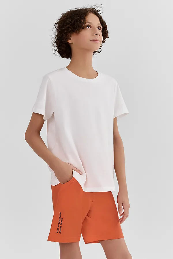 Шорты для мальчиков MARK FORMELLE, я.коралл +печать - фото 2