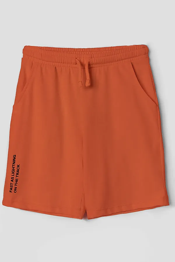 Шорты для мальчиков MARK FORMELLE, я.коралл +печать - фото 2