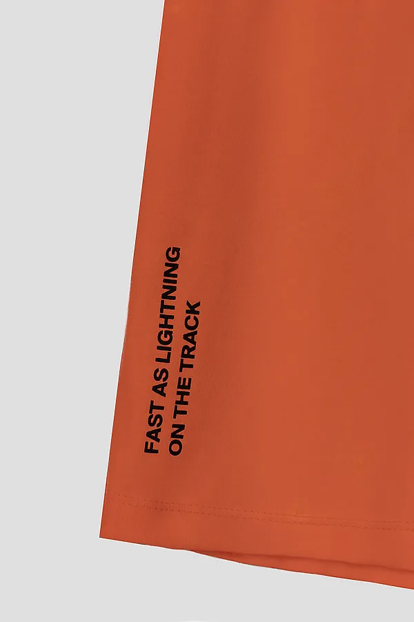 Шорты для мальчиков MARK FORMELLE, я.коралл +печать - фото 2