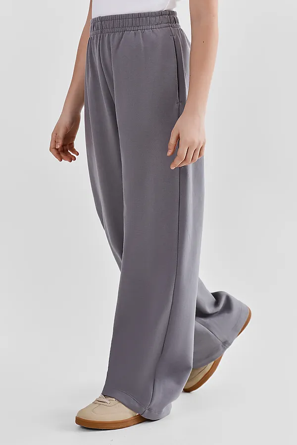 Брюки для девочек MARK FORMELLE, т.серый - фото 2