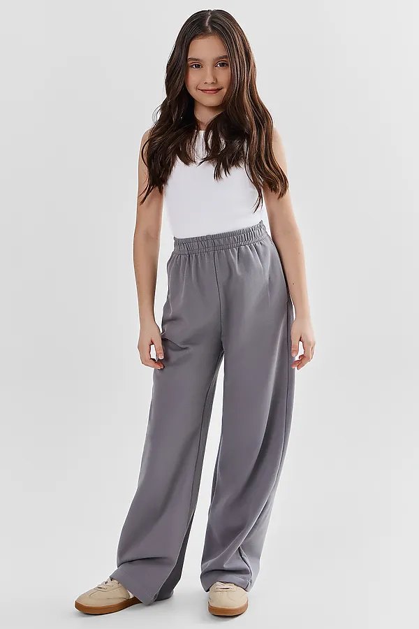 Брюки для девочек MARK FORMELLE, т.серый - фото 2