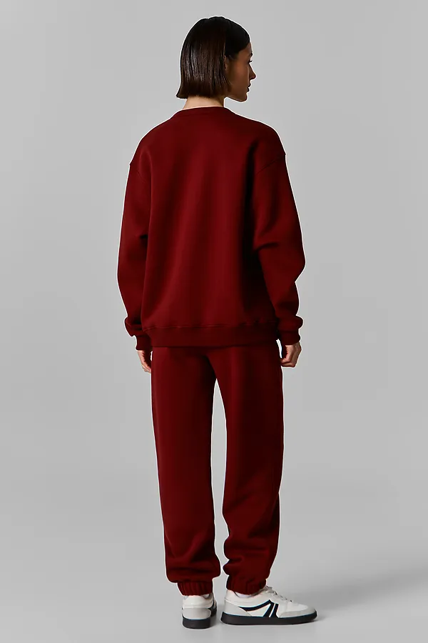 Комплект женский (джемпер, джоггеры) MARK FORMELLE, бордовый - фото 2