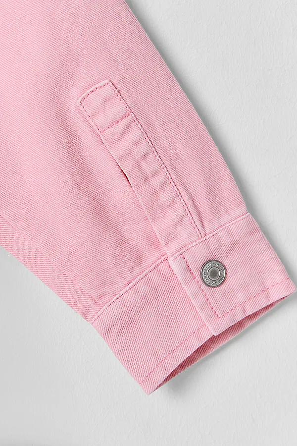 Рубашка джинсовая для девочек MARK FORMELLE, розовый - фото 2