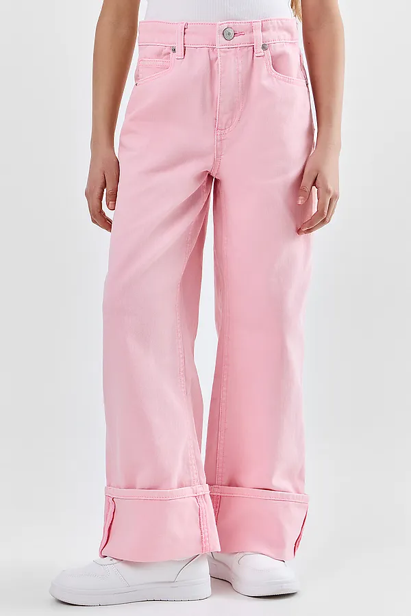 Джинсы для девочек MARK FORMELLE, розовый - фото 2