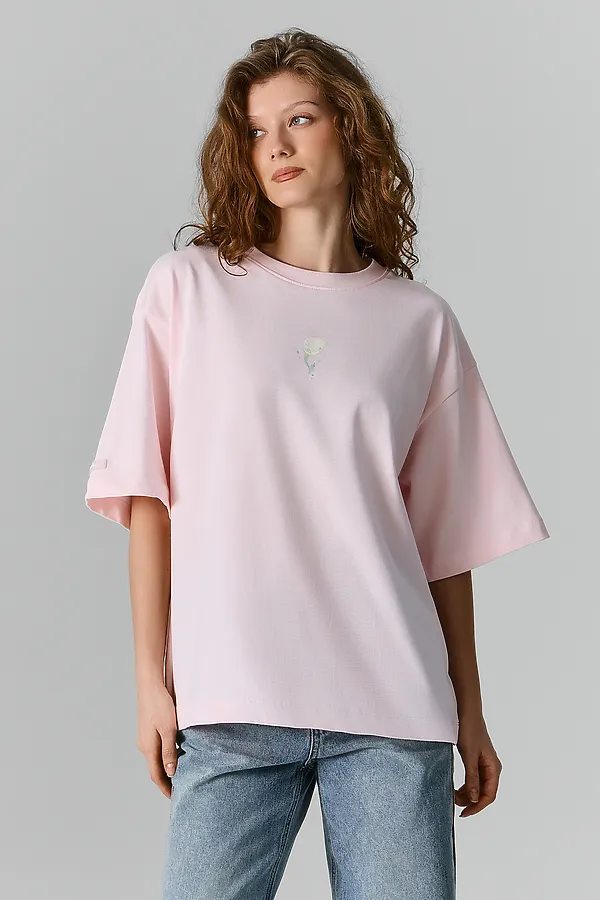 Футболка женская MARK FORMELLE, балерина +печать1 - фото 2