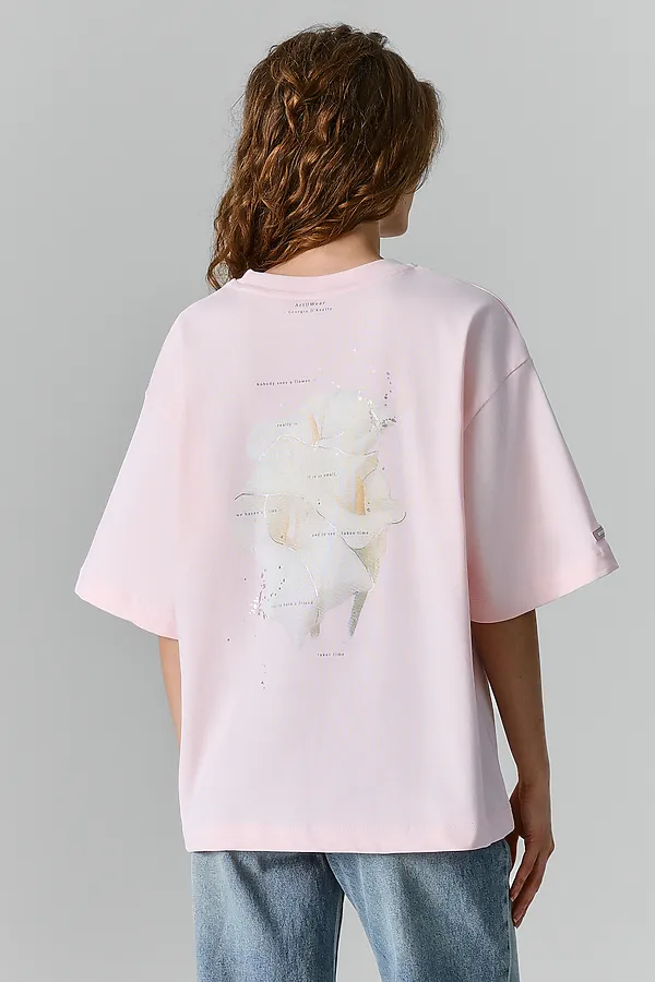 Футболка женская MARK FORMELLE, балерина +печать1 - фото 2