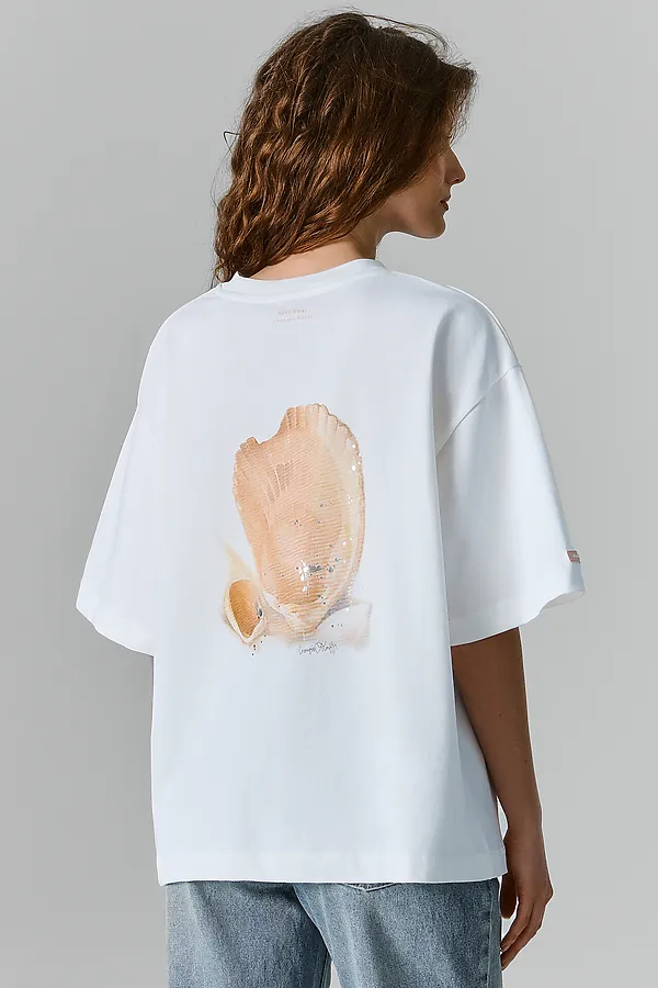 Футболка женская MARK FORMELLE, белый +печать27 - фото 2