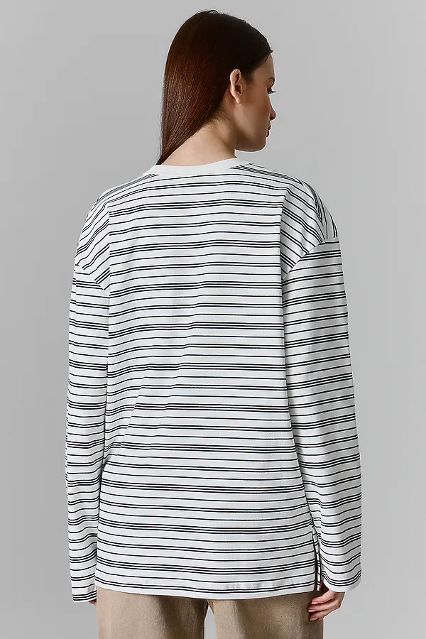 Джемпер женский MARK FORMELLE, полоска на св.молочном - фото 2