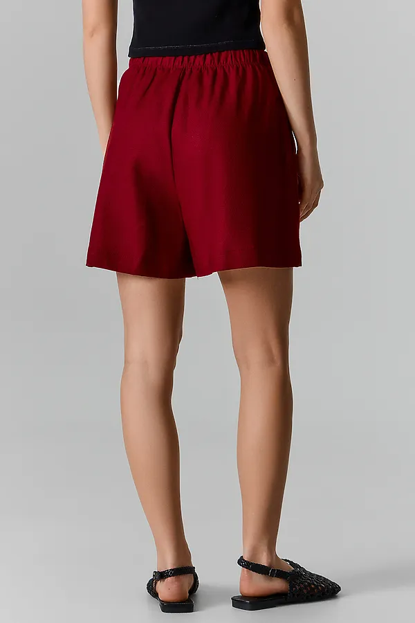 Шорты женские MARK FORMELLE, портвейн - фото 2