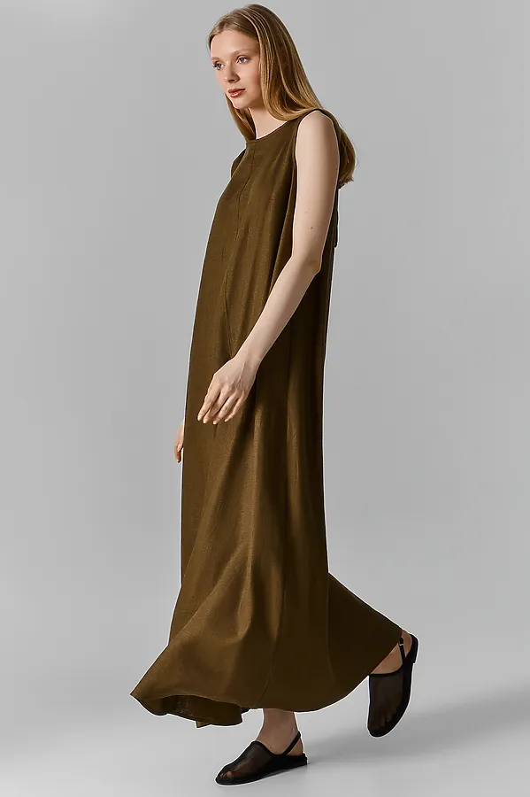 Сарафан женский MARK FORMELLE, темная олива - фото 2